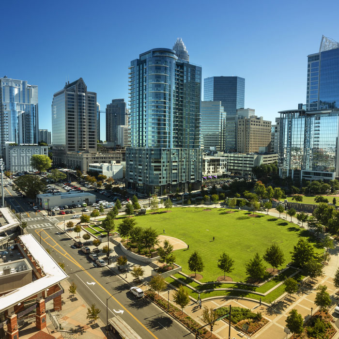 Charlotte skyline