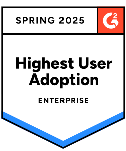 G2 Highest User Adoption Spring 2025 for Paycor