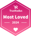 trustradius most loved 2024 badge