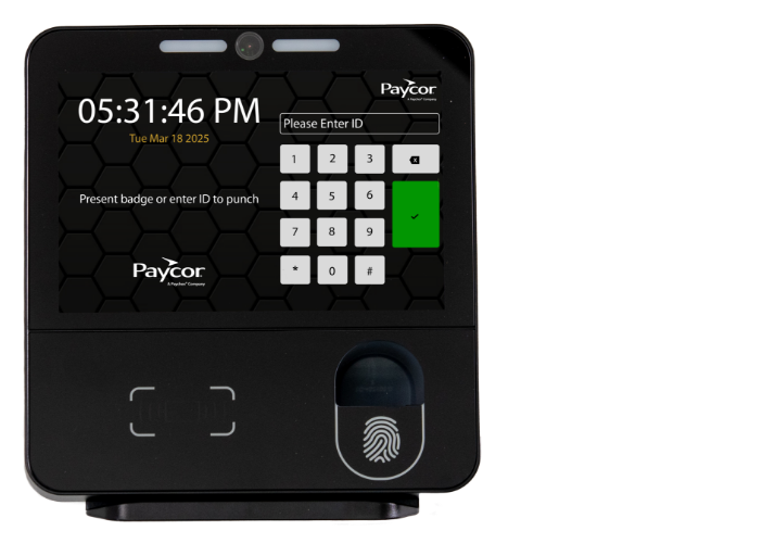 Paycor's PT 800 time clock