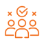 orange icon people
